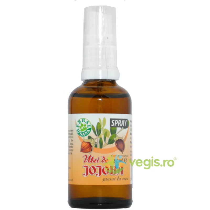Ulei de Jojoba Presat la Rece Spray 50ml Herbavit — preț și oferte