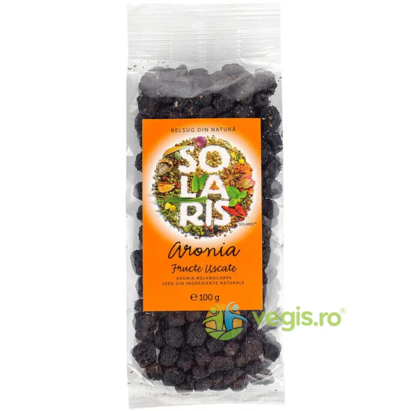 Aronia Fructe Uscate 100g SOLARIS — preț și oferte