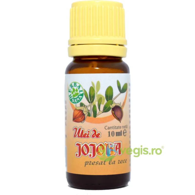 Ulei de Jojoba Presat la Rece 10ml Herbavit — preț și oferte