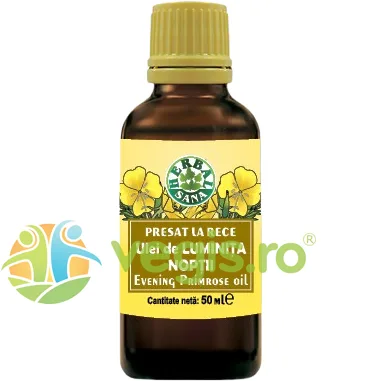 Ulei de Luminita Noptii Presat la Rece 50ml Herbavit — preț și oferte