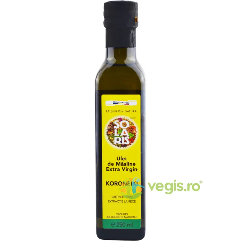 Ulei de Masline Extra Virgin Koroneiki 250ml SOLARIS — preț și oferte