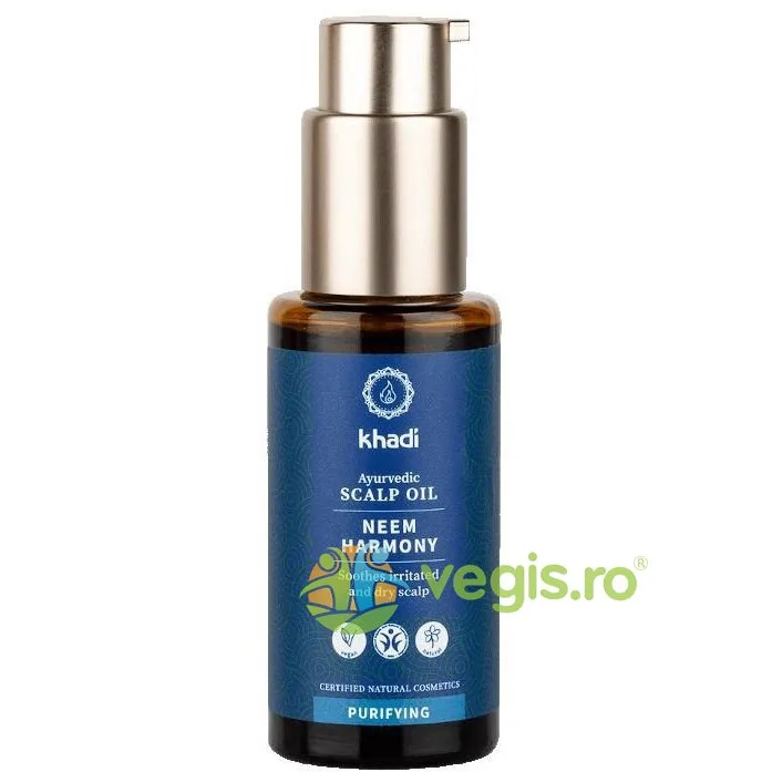 Ulei Ayurvedic Antimatreata cu Neem 50ml Khadi — preț și oferte