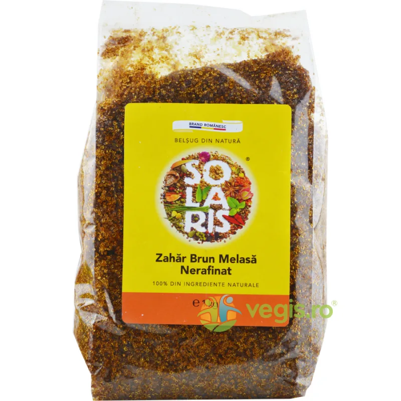Zahar Brun Melasa Nerafinat 1kg SOLARIS — preț și oferte