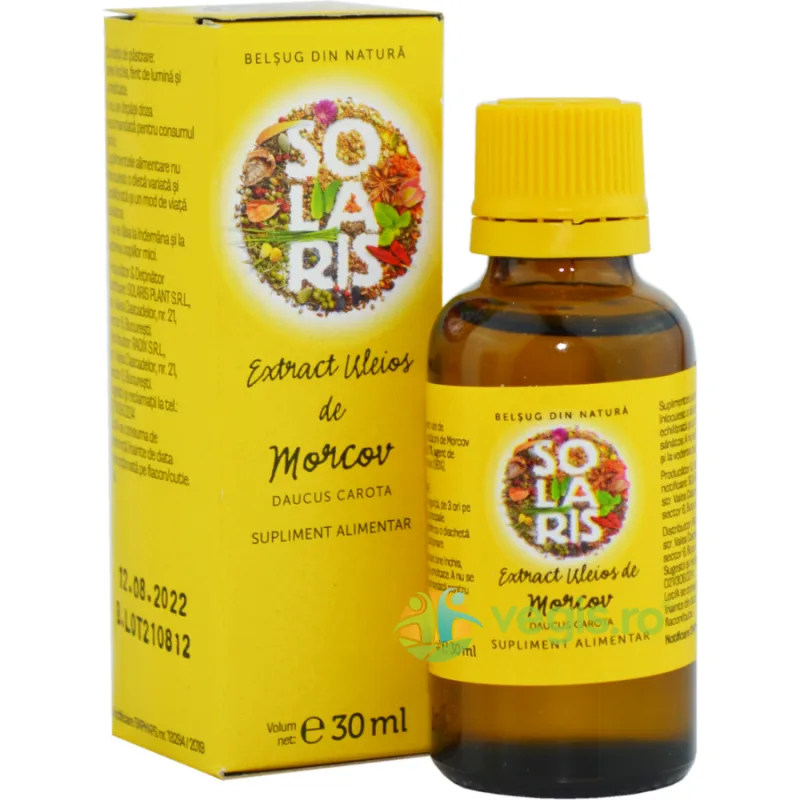 Extract Uleios De Morcov 30ml SOLARIS — preț și oferte