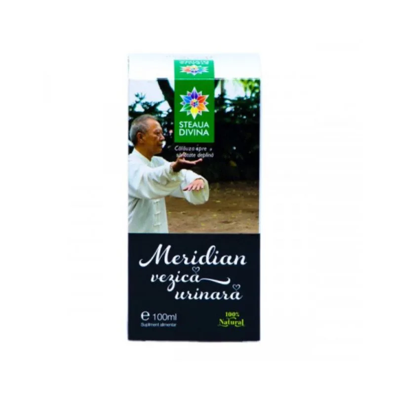 Tinctura Meridian energetic Vezica Urinara, 100ml, Steaua Divina — preț și oferte