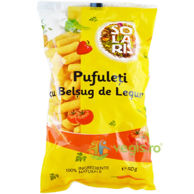 Pufuleti cu Belsug de Legume 50g SOLARIS — preț și oferte