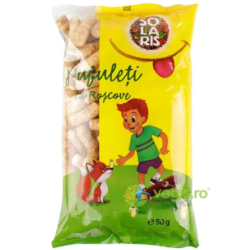 Pufuleti cu Pudra de Roscove 50g SOLARIS — preț și oferte