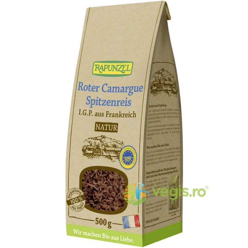 Orez Rosu Camargue Natur Ecologic/Bio 500g Rapunzel — preț și oferte
