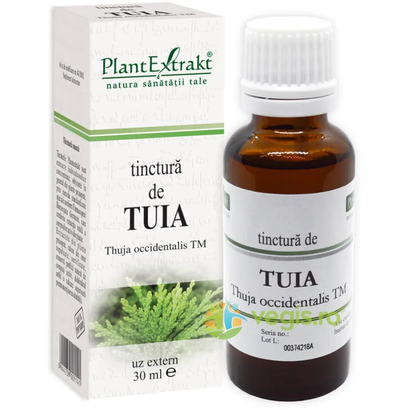 Tinctura Tuia 30ml PLANTEXTRAKT — preț și oferte
