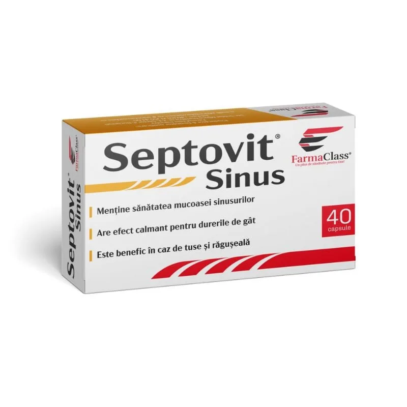 Septovit Sinus, 40 capsule, Farmaclass FARMA CLASS INDUSTRY — preț și oferte
