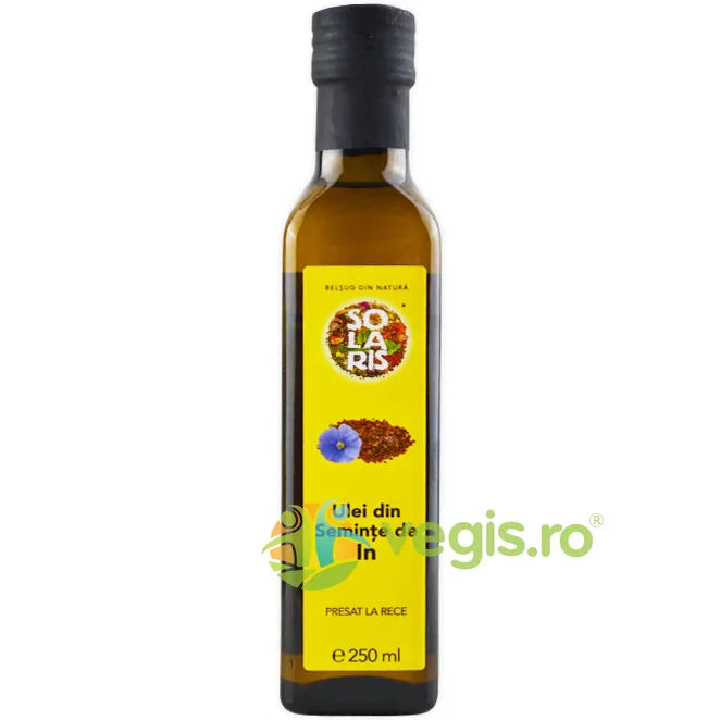 Ulei din Seminte de In 250ml SOLARIS — preț și oferte