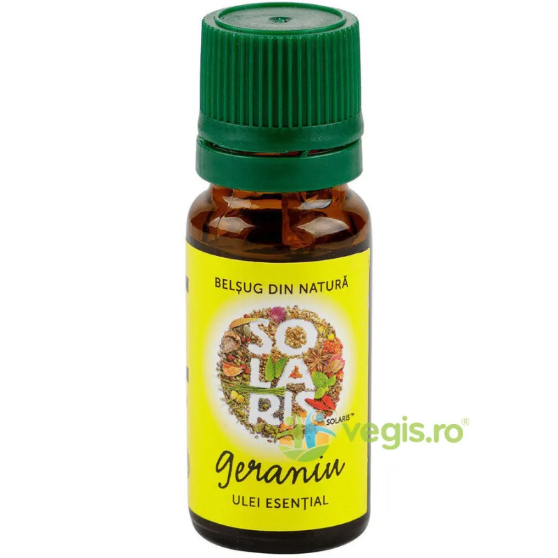Ulei Esential Geraniu 10ml SOLARIS — preț și oferte