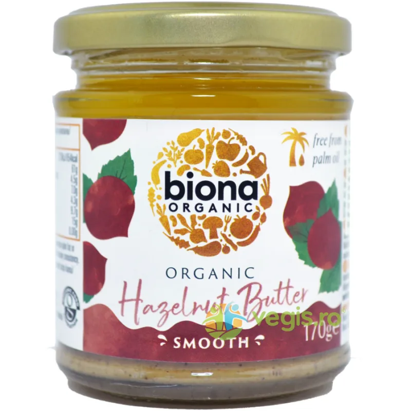 Unt de Alune de Padure Ecologic/Bio 170g BIONA — preț și oferte