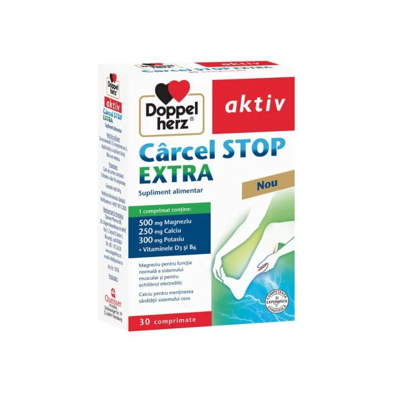 Carcel Stop Extra, 30 comprimate, Doppelherz — preț și oferte