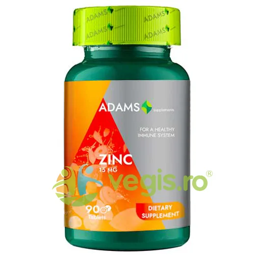 Zinc 15mg 90tb ADAMS VISION — preț și oferte