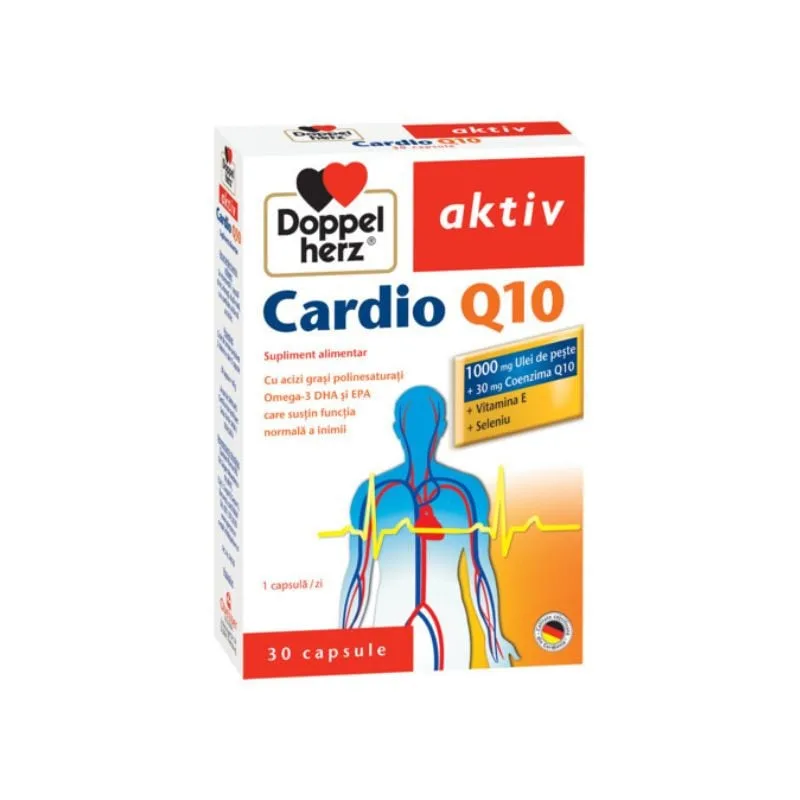 Cardio Q10, 30 capsule, Doppelherz — preț și oferte