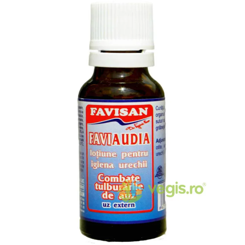 Favi Audia Lotiune Pentru Igiena Urechii 20ml Favisan — preț și oferte