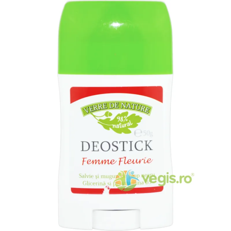Deostick Femme Fleurie Verre De Nature 50gr Manicos — preț și oferte