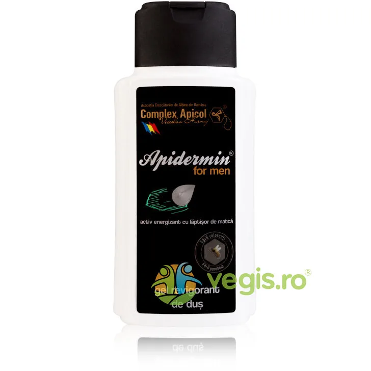 Gel de Dus Revigorant pentru Barbati Apidermin 200ml COMPLEX APICOL — preț și oferte