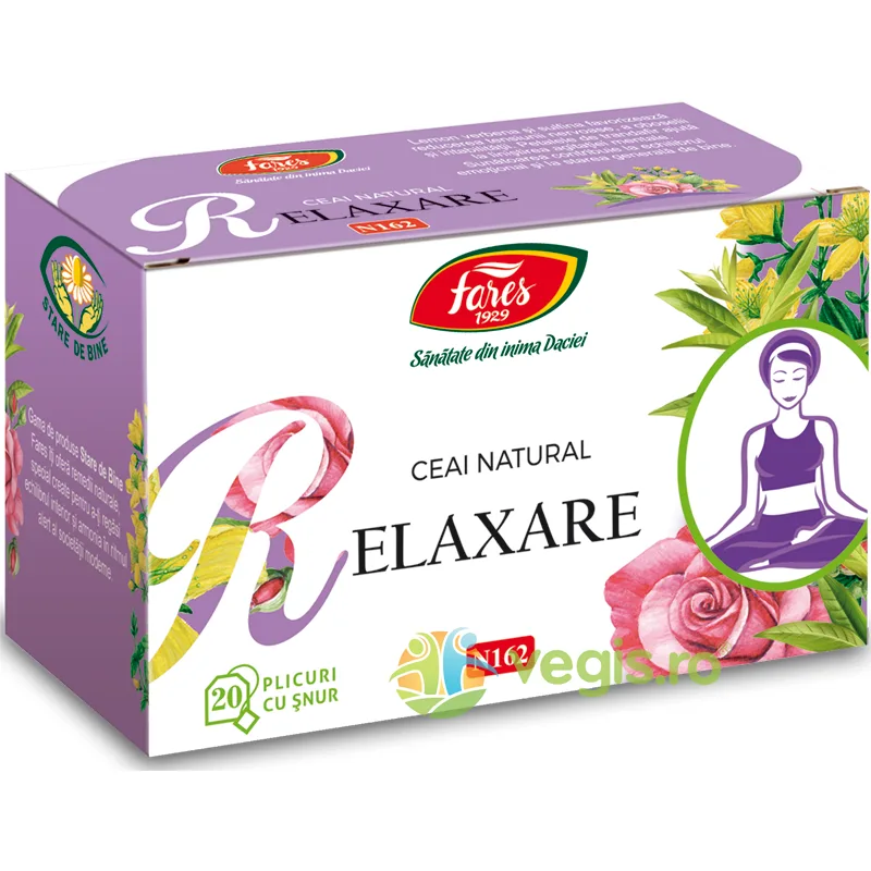 Ceai Relaxare (N162)  20dz FARES — preț și oferte