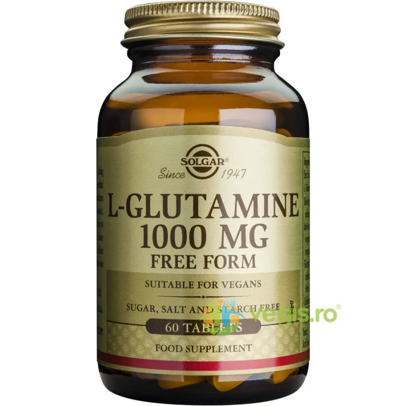 L-Glutamine 1000mg 60tb SOLGAR — preț și oferte