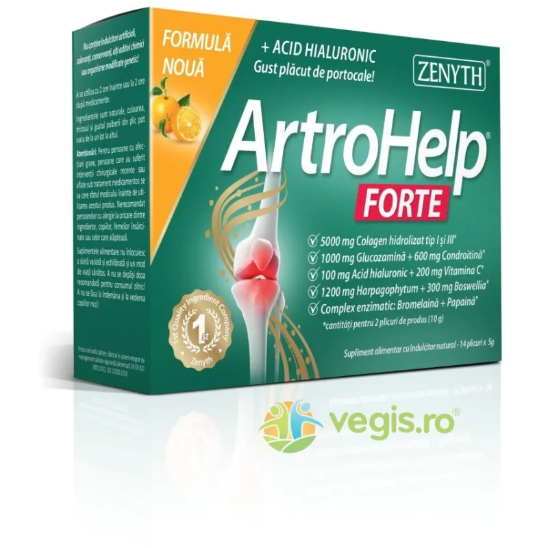 Artrohelp Forte 14dz Zenyth — preț și oferte