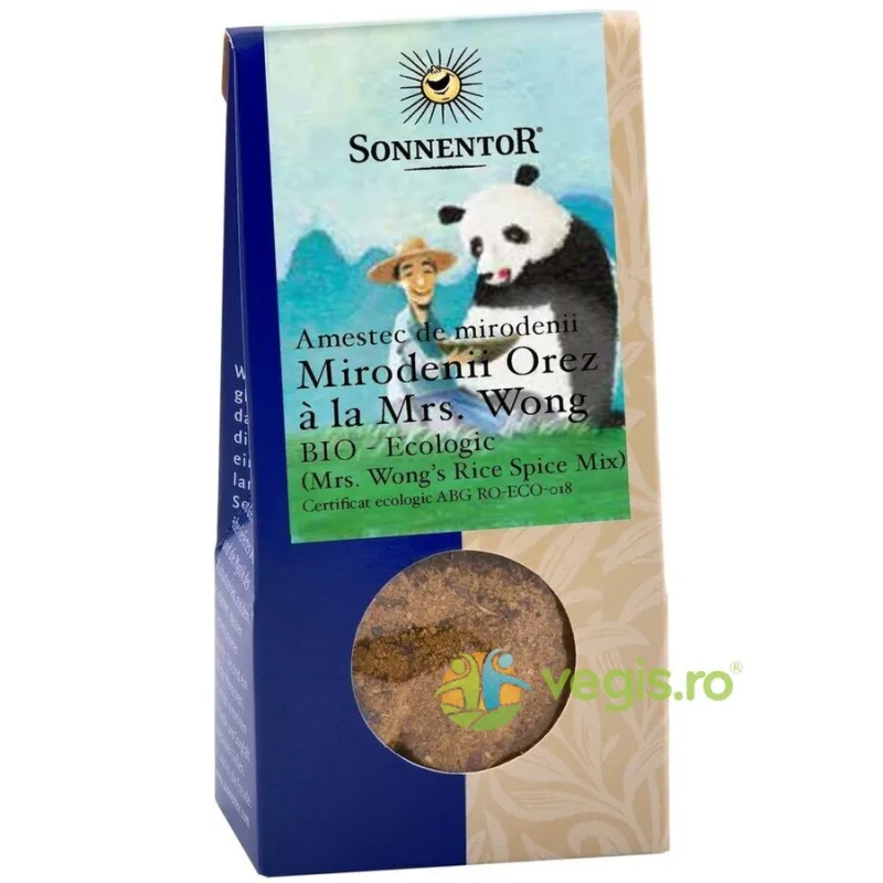Condiment Amestec Mirodenii Orez a la Mrs. Wong Ecologic/Bio 40g SONNENTOR — preț și oferte