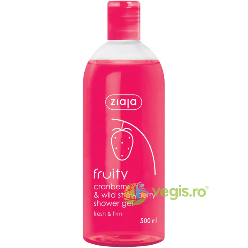 Gel De Dus Cu Merisoare Si Capsuni Salbatice 500ml ZIAJA — preț și oferte
