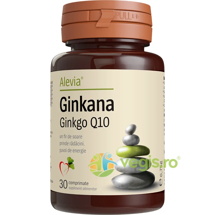 Ginkana Ginkgo Q10 30cps ALEVIA — preț și oferte