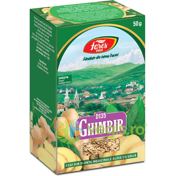 Ceai de Ghimbir (D135) 50g FARES — preț și oferte
