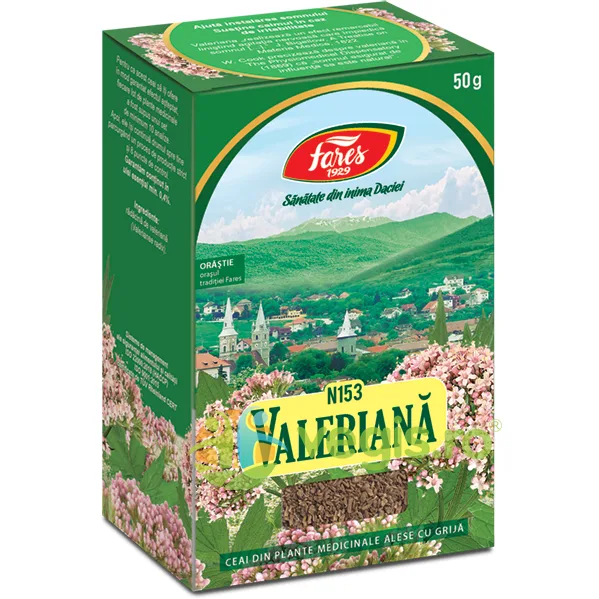 Ceai din Radacina de Valeriana (N153) 50g FARES — preț și oferte