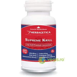 Supreme Krill Oil Omega 3 60Cps