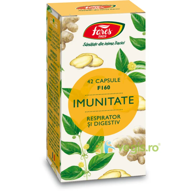 Imunitate - Respirator si Digestiv (F160) 42cps FARES — preț și oferte