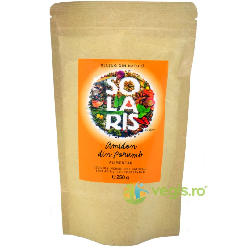 Amidon din Porumb Alimentar 250g SOLARIS — preț și oferte