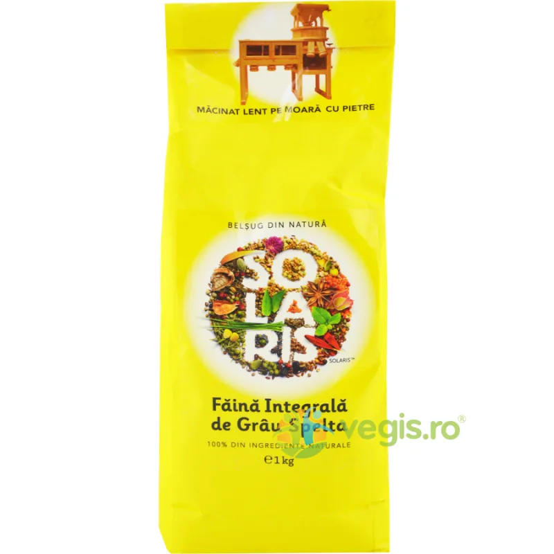 Faina Integrala de Grau Spelta 1kg SOLARIS — preț și oferte