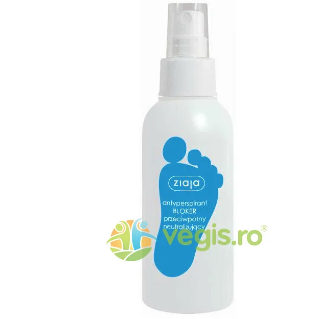 Antiperspirant Spray Blocker Pentru Picioare 100ml ZIAJA — preț și oferte
