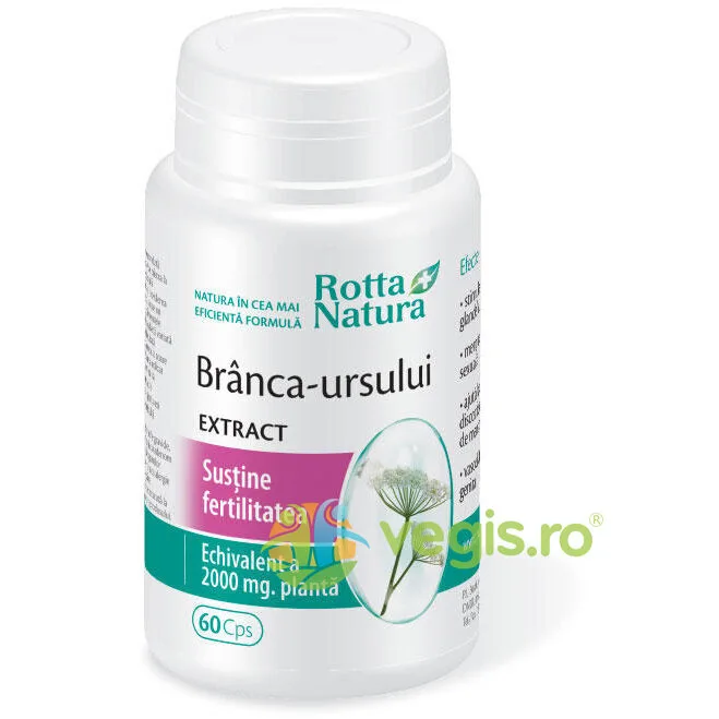 Branca Ursului Extract 60cps ROTTA NATURA — preț și oferte