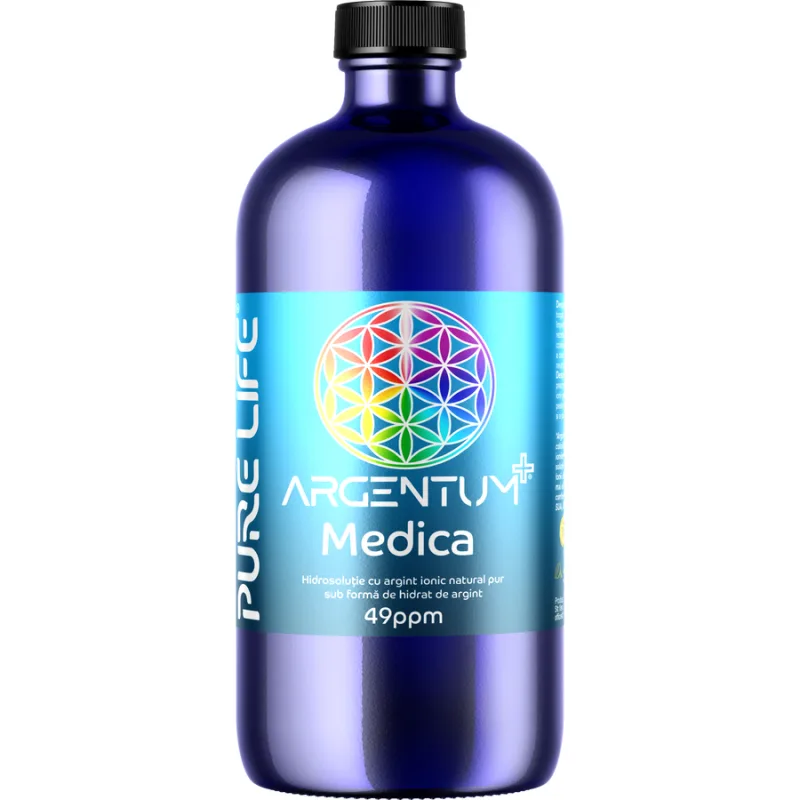 Argentum Medica 49ppm 480ml PURE LIFE — preț și oferte