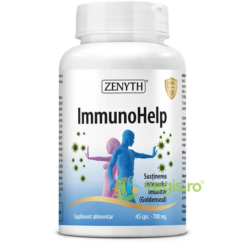 Immuno Help 700mg 45cps Zenyth — preț și oferte