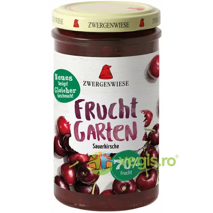 Gem de Visine fara Zahar Adaugat Ecologic/Bio 225g ZWERGENWIESE — preț și oferte
