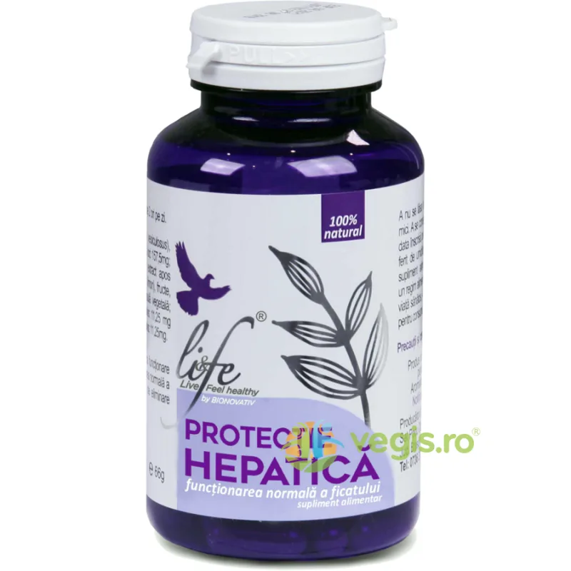 Protectie Hepatica 60cps BIONOVATIV — preț și oferte