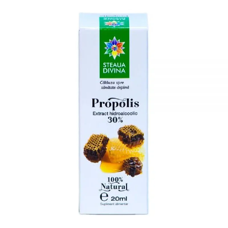 Tinctura Propolis, 20ml, Steaua Divina — preț și oferte