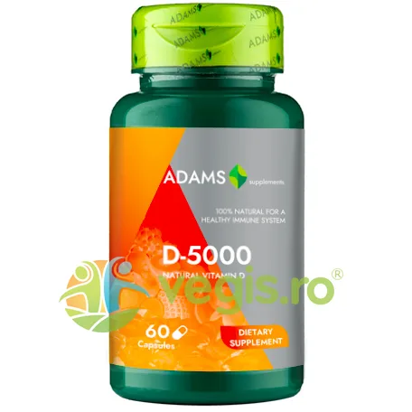 Vitamina D 5000 60cps ADAMS VISION — preț și oferte