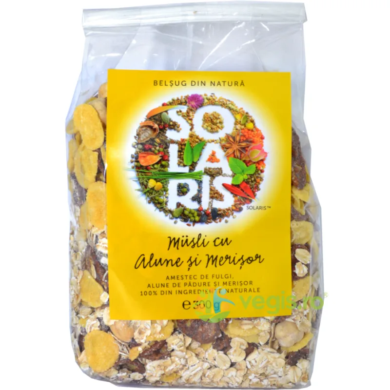 Musli cu Alune si Merisor 300g SOLARIS — preț și oferte