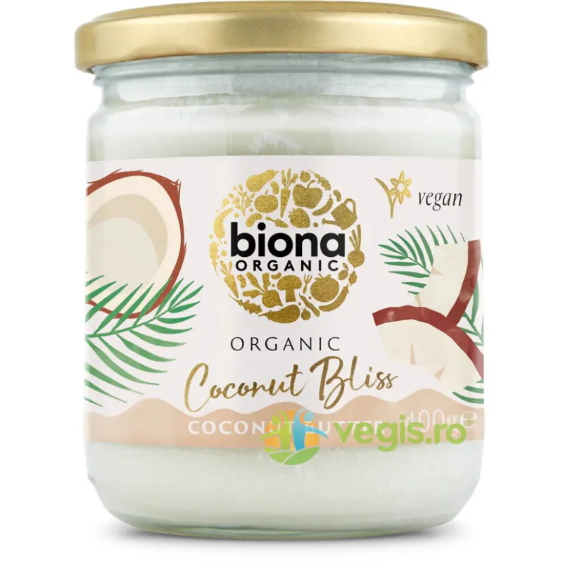 Crema de Cocos Tartinabila Coconut Bliss Ecologic/Bio 400g — preț și oferte
