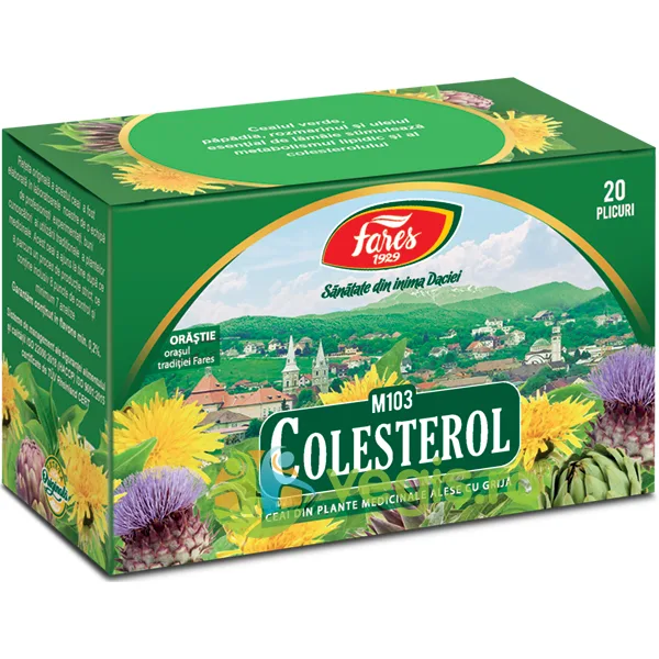 Ceai Colesterol (M103) 20dz FARES — preț și oferte