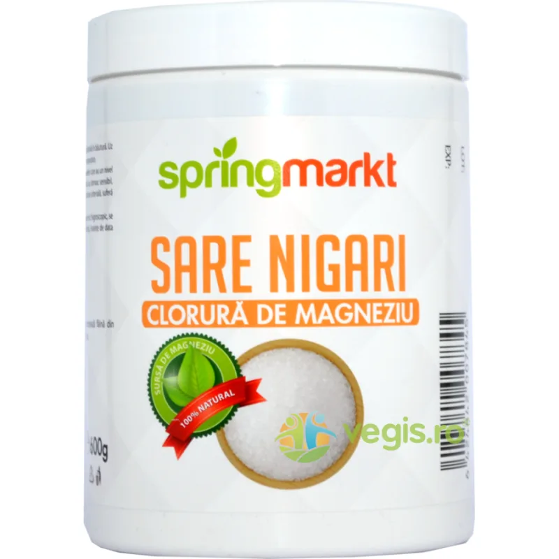 Sare Nigari (Clorura de Magneziu) 600g springmarkt — preț și oferte