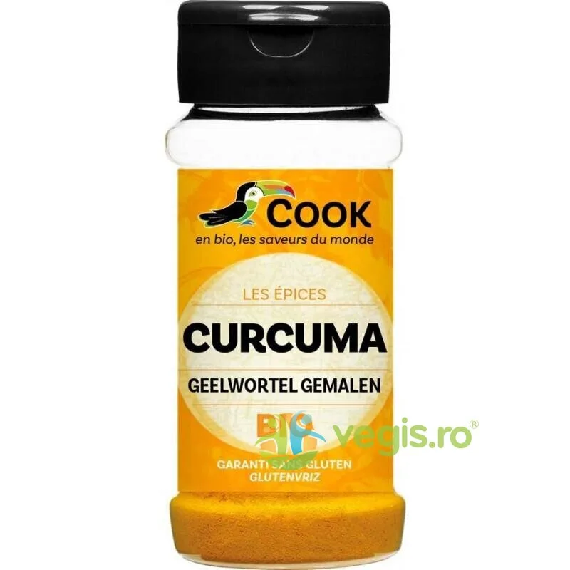 Turmeric Pudra (Solnita) Ecologic/Bio 35g COOK — preț și oferte
