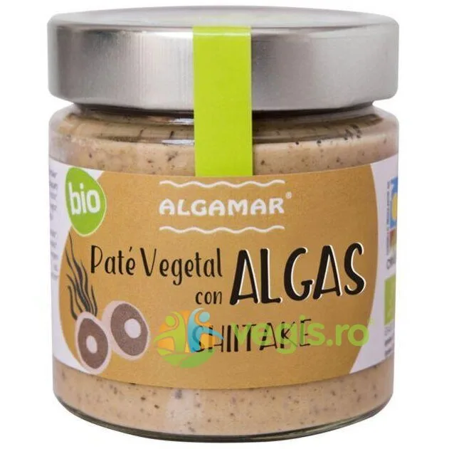 Pate Vegetal cu Alge si Ciuperci Shiitake Ecologic/Bio 180g ALGAMAR — preț și oferte