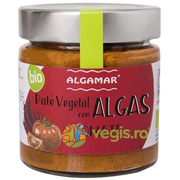 Pate Vegetal cu Alge si Rosii Ecologic/Bio 180g ALGAMAR — preț și oferte